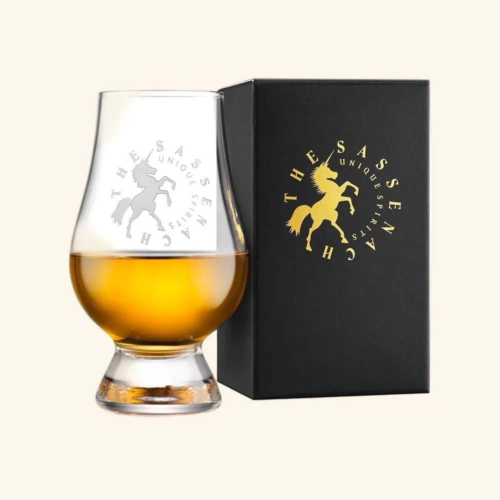 The Sassenach Whisky Glass 6oz Tapered Mouth Small Goblet